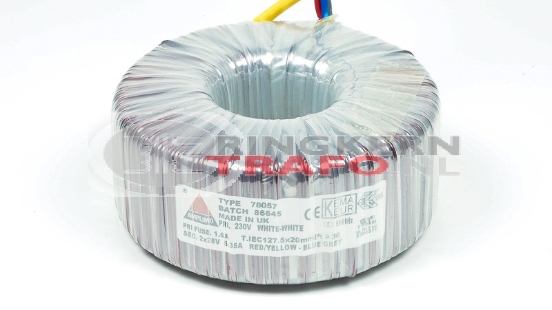 78057 toroidal transformer 2x28V 300VA