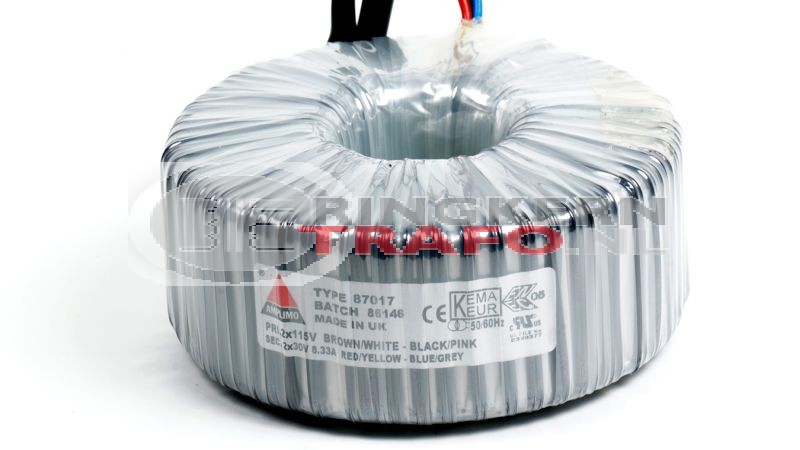 Ringkerntrafo 87017: 2x115V / 2x30V 500VA