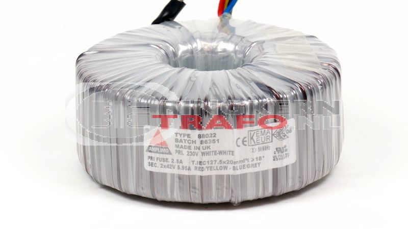 Ringkerntrafo 88022: 230V / 2x42V 500VA
