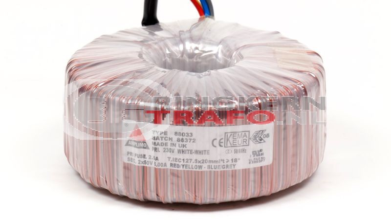 Ringkerntrafo 88033: 230V / 2x50V 500VA