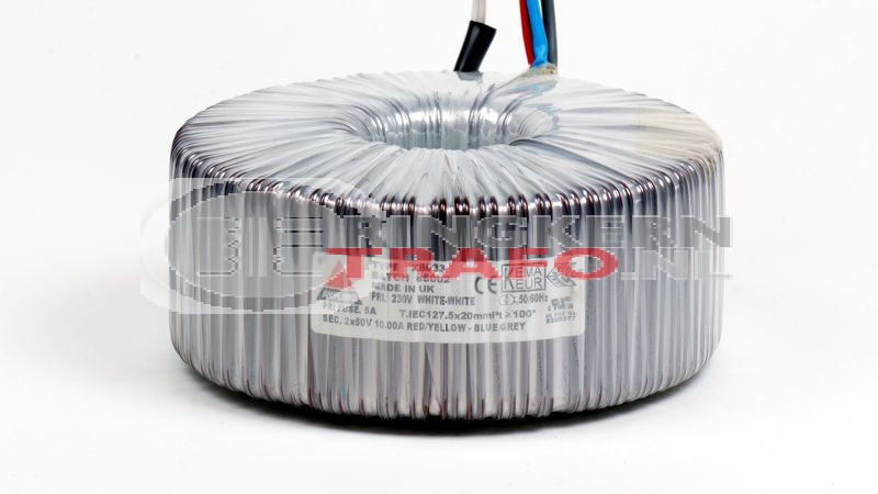 Ringkerntrafo Z8033: 230V / 2x50V 1000VA