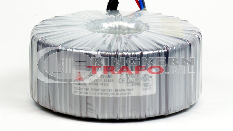 Ringkerntrafo Z7070: 2x115V / 2x115V 1000VA