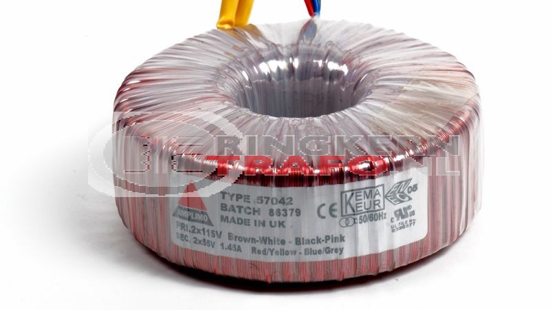 Ringkerntrafo 57042: 2x115V / 2x55V 160VA