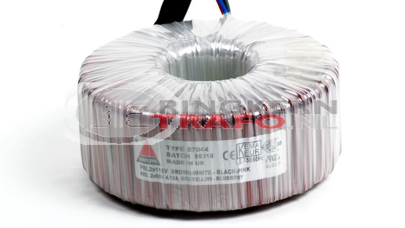 Ringkerntrafo 87044: 2x115V / 2x60V 500VA