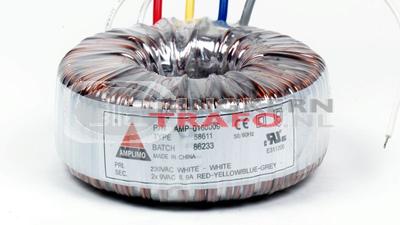 Ringkerntrafo 58611: 230V / 2x9V 160VA