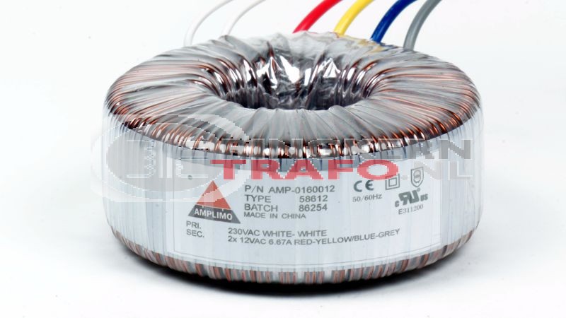 Ringkerntrafo 58612: 230V / 2x12V 160VA