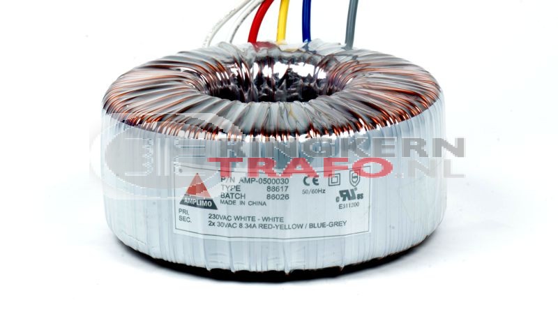 Ringkerntrafo 88617: 230V / 2x30V 1000VA