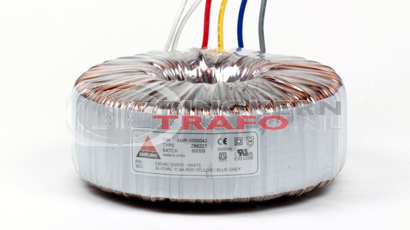 Ringkerntrafo Z8622: 230V / 2x42V 1000VA