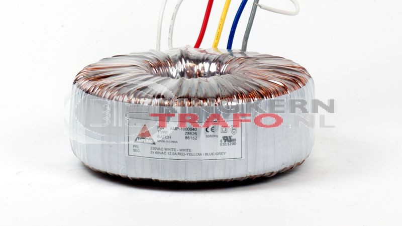 Ringkerntrafo Z8626: 230V / 2x40V 1000VA
