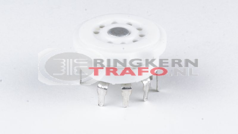 Noval buisvoet keramisch PRINT montage