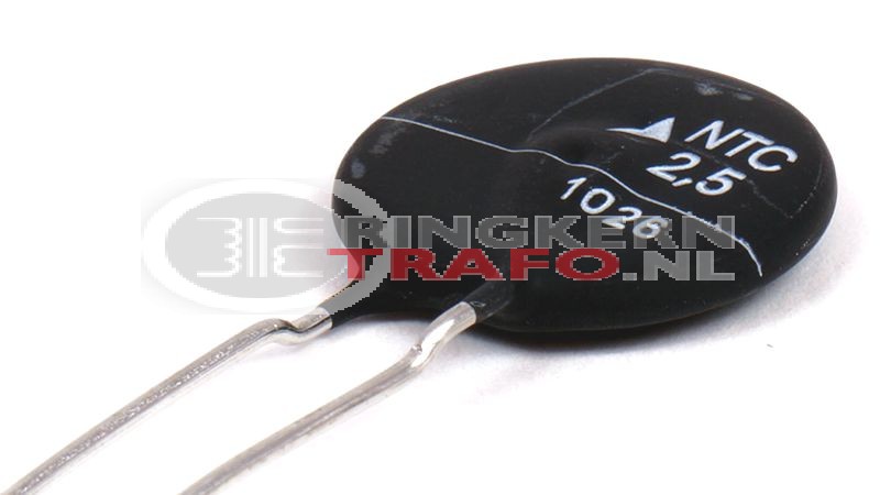 NTC weerstand 2,5 Ohm  5 Watt