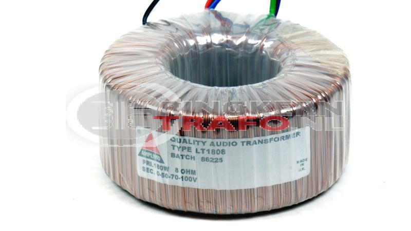 100V Lijntrafo 180W - 8ohm