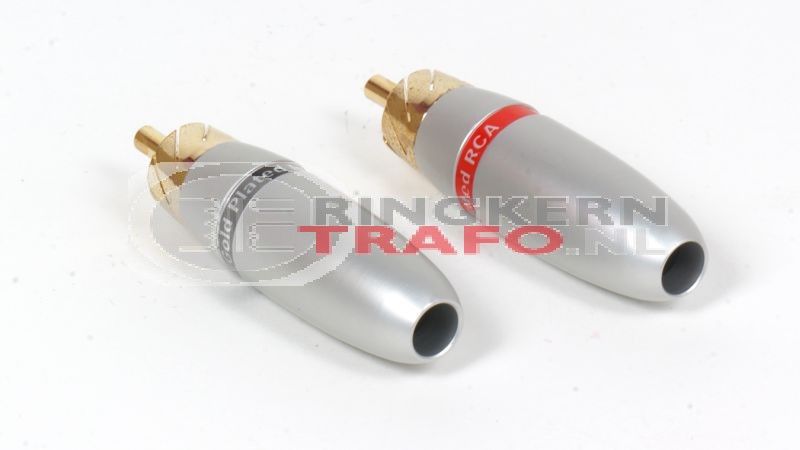 RCA connector verguld.