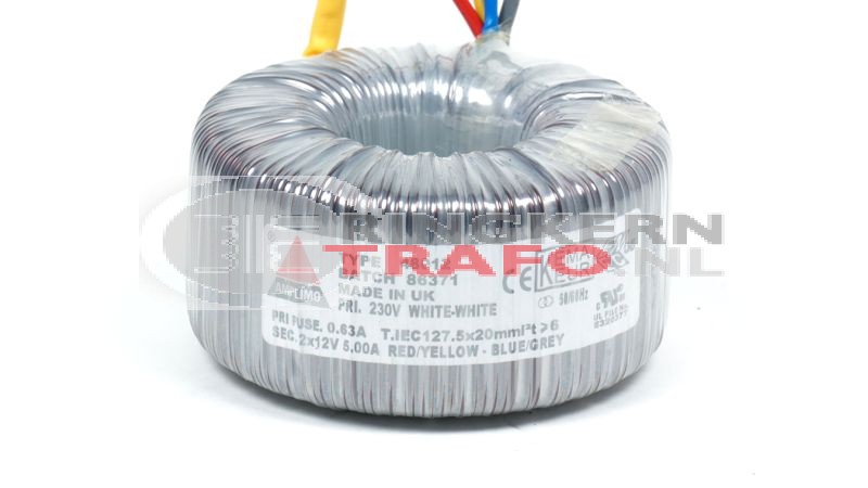 Ringkerntrafo 48012: 230V / 2x12V 120VA
