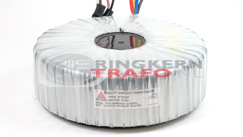 2000VA toroidal transformer 2x115V