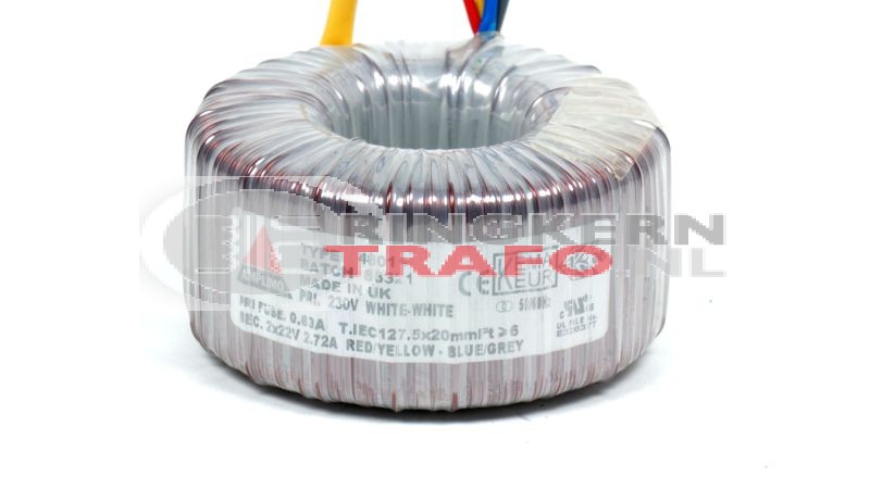 Ringkerntrafo 48015: 230V / 2x22V 120VA