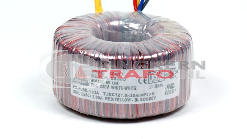 Ringkerntrafo 48017: 230V / 2x30V 120VA