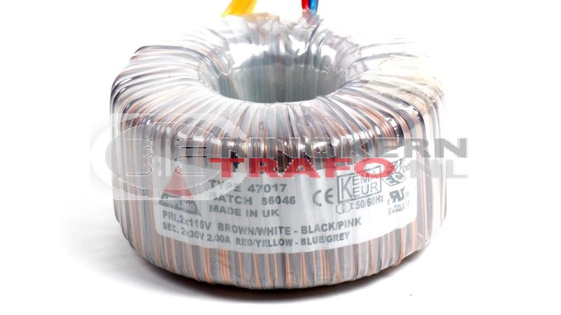 Ringkerntrafo 47017: 230V / 2x30V 120VA
