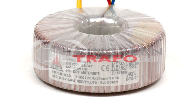 Ringkerntrafo 58014: 230V / 2x18V 160VA