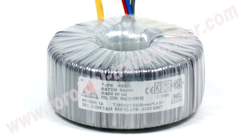 Ringkerntrafo 68027: 230V / 2x20V 225VA