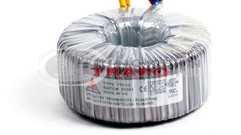 Ringkerntrafo 77013: 2x115V / 2x15V 300VA