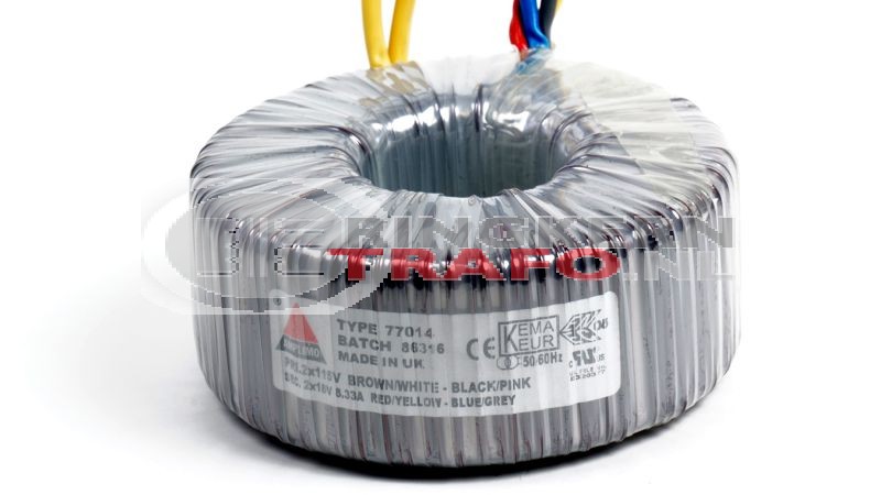 Ringkerntrafo 77014: 2x115V / 2x18V 300VA