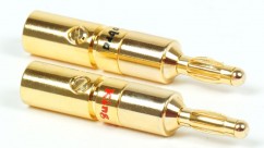 4mm Banaan steker verguld (1 PAAR) 4mm Banaan steker verguld (1 PAAR)